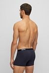 BOSS Boxer Shorts Power 3-Pack Dark Blue 480 Model / Achterkant
