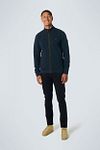 No Excess Cardigan Jacquard Navy Model / Voorkant