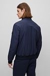 BOSS Cordovan Jacket Navy Model / Achterkant