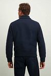 State Of Art Jacket Bomber Wool Navy Model / Achterkant