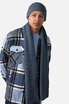 Barts Willian Scarf Blue  Model / Voorkant