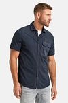 PME Legend Short Sleeve Shirt Jersey Piqué Navy Model / Voorkant