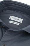 Profuomo Japanese Knitted Shirt Denim Blue Model / Detail
