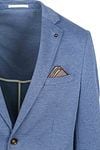 Suitable Sports Jacket Face Print Jeans Blue Product / Detail