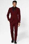 OppoSuits Anzug Blazing Burgundy Model / Voorkant