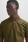 BOSS Passenger Polo Shirt Dark Green Model / Detail