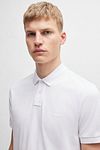 BOSS Passenger Polo Shirt White Model / Detail