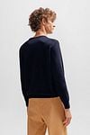 BOSS Pullover Pacas Navy  Model / Achterkant