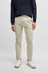 BOSS Satin Chino Ecru Model / Voorkant