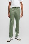 BOSS Satin Chino Green Model / Achterkant