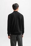 BOSS Ebrando-P Half Zip Sweater Black Model / Achterkant