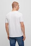 BOSS T-shirt Thinking White Model / Achterkant