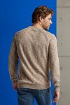 Gusseisen Jersey Braun Melange Model / Achterkant