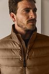 State Of Art Jacket Puffed Brown Model / Detail