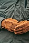 Suitable Suede Gloves Camel Product