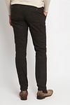 Suitable Chino Pico Pleat Checkered Brown Model / Achterkant