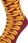 Suitable Pattern Socks 3D Yellow Product / Detail