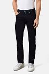 Pierre Cardin Broek Lyon Future Flex Donker Blauw Model / Voorkant