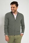 Suitable Cardigan Structure Vert Model / Voorkant avec Bram