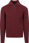 Casa Moda Halfzip Trui Bordeaux 413705900-416 kopen | Suitable
