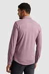 Cast Iron Overhemd Jersey Piqué Mauve Model / Achterkant