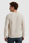 Cast Iron Sweater Heather Plated Ecru Model / Achterkant