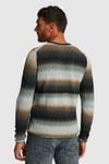 Cast Iron Trui Strepen Multicolour Model / Achterkant