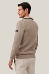 Cavallaro Corsico Half-Zip Beige Model / Achterkant