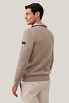 Cavallaro Corsico Half-Zip Beige Model / Achterkant