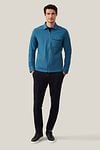 Cavallaro Zelo Overshirt Blauw Model / Voorkant