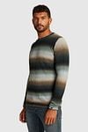 Cast Iron Sweater Stripes Multicolour Model / Zijkant