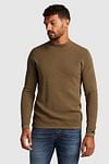Cast Iron Turtle Sweater Brown Model / Voorkant