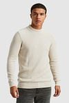 Cast Iron Sweater Fine Bouclé Ecru Model / Voorkant