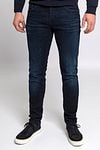Cast Iron Riser Jeans Dark Blue Model / Voorkant