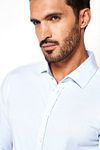 Desoto Shirt Kent Light Blue Model / Detail