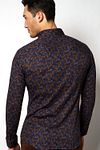 Desoto Shirt Kent Figures Multicolour Model / Achterkant