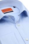 Suitable Overhemd Dubbelmanchet Blauw Product / Detail