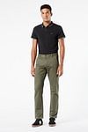 Dockers Alpha Slim Stretch Olive Model / Voorkant