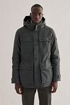 Ecoalf Luena Jacket Khaki Model / Voorkant