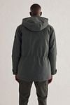 Ecoalf Luena Jacket Khaki Model / Achterkant