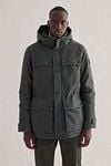 Ecoalf Veste Luena Vert kaki Model / Voorkant