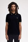 Fred Perry Polo M3600 Navy W53 Model / Voorkant