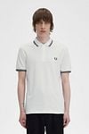 Fred Perry Polo Shirt M3600 White Model / Voorkant