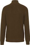 Gant Halfzip Wolle Dunkelgrün Product / Achterkant