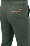 Gardeur Chino Benny 3 Vert Foncé Product / Achterkant
