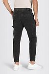 Mac Chino Griffin Cargo Anthrazit Model / Zijkant