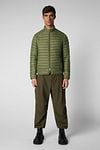 Save The Duck Jacket Alex Olive Green Model / Voorkant
