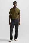 BOSS Passenger Polo Shirt Dark Green Model / Voorkant