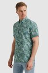 Vanguard Short Sleeve Shirt Print Green Model / Voorkant