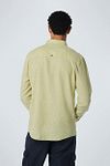 No Excess Shirt Linen Green Model / Achterkant